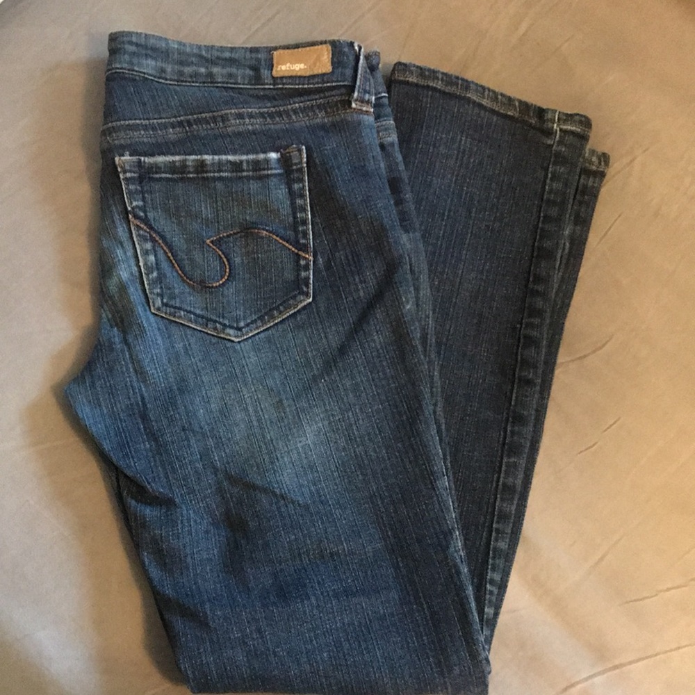 Charlotte Russe/Refuge Dark Skinny Jeans Jrs Sz 7